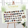 Tropical Photo Collage 'Find Your Face' Table Plan, thumbnail 2 of 4