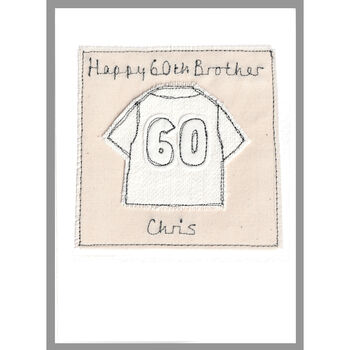 Personalised Football Shirt Father's Day Card, 3 of 9