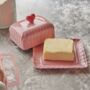 Love Heart Ceramic Butter Dish, thumbnail 1 of 3