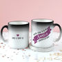 Personalised 'Auntie To Be' Secret Colour Changing Mug, thumbnail 1 of 9