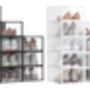 Clear Shoe Boxes Set Of Twelve Organisers, thumbnail 6 of 6