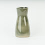 Large Handmade Stoneware Green Bouquet Vase For Flowers, thumbnail 1 of 4