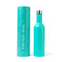 Turquoise Insulated Wine Bottle, thumbnail 6 of 9