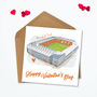 Valentines Blackpool Fc Personalised Card, thumbnail 3 of 5