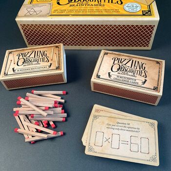 The Puzzling Obscurities Set Of Matchbox Puzzles, 5 of 7
