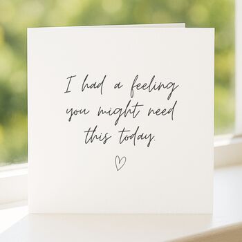 Thinking Of You Card, Encouragement Support For Loved One, 4 of 8