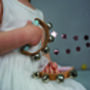 Personalised Blue Polka Dot Cluster Bell, thumbnail 4 of 4