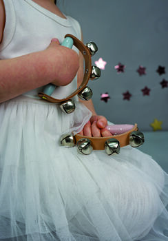 Personalised Blue Polka Dot Cluster Bell, 4 of 4
