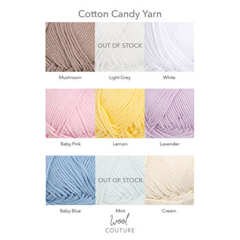Cotton Striped Blanket Beginner Crochet Kit, 9 of 9
