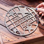 Personalised Stainless Steel Family Star Trivet Stand, thumbnail 1 of 4