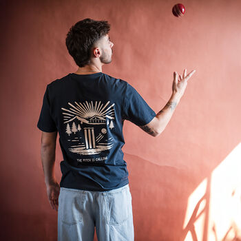 The Cricket Pitch Is Calling T Shirt, 3 of 4