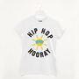 Hip Hop Hooray Sunshine Women's Slogan T Shirt, thumbnail 1 of 2