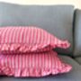 Quilted Indian Block Print Cushion, thumbnail 4 of 4