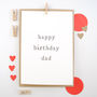 Happy Birthday Parents Card, thumbnail 4 of 4