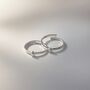 Pure Silver Adjustable Slim Bichiya Toe Ring, thumbnail 1 of 9