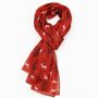 Winter Deers Print Scarf, thumbnail 4 of 7