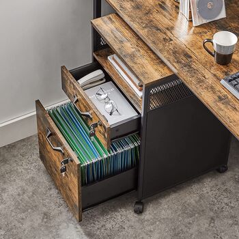 Office Filing Cabinet With Two Lockable Drawers, 3 of 8