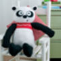 Big Panda Bear Knitting Kit, thumbnail 2 of 2