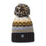 Midnight Sun Nordic Knit Reflective Super Bobble Hat, thumbnail 2 of 4