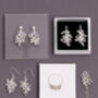 Silver Kinetic Stud Earrings For Relaxation, thumbnail 6 of 6