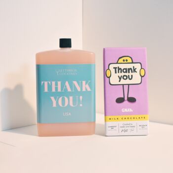 Personalised Thank You Cocktail Box, 3 of 4