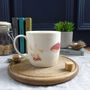 Tawny Owl Bone China Mug, thumbnail 4 of 12