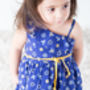 Marine Themed Baby Girl Dress, thumbnail 1 of 5