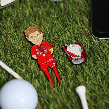 Steven Gerrard Liverpool Golf Divot Tool, 7 of 10