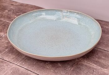 Sea Blue Large Serving Bowl, 37cm, 2 of 3