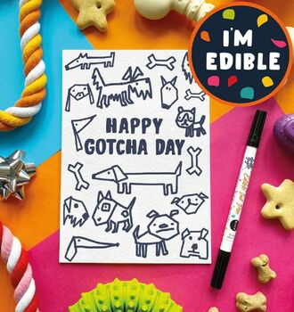 Edible Dog Card, 6 of 8