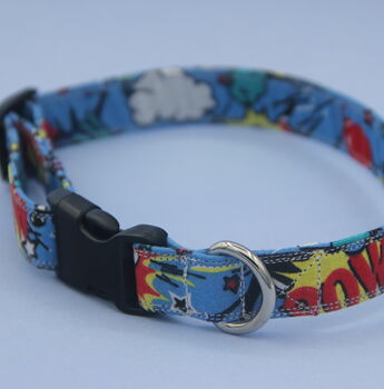 Comic Book Action Dog Collar, 2 of 12