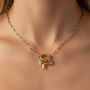 Charm Builder™ Gold Paperclip Chain Clasp Charm Necklace, thumbnail 1 of 11