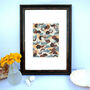 Japanese Art Prints Of Flowers And Leaves, thumbnail 2 of 12