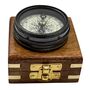 Personalised Gunmetal Poem Compass For Graduation Gift, thumbnail 7 of 12