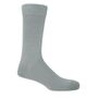 Classic Cloud Grey Luxury Crew And Trainer Men’s Socks, thumbnail 4 of 5