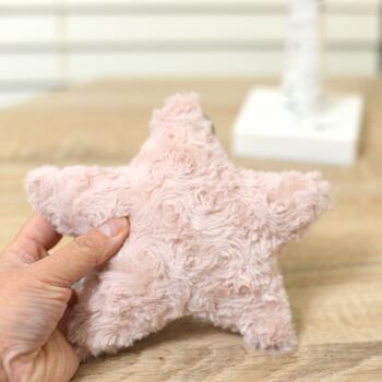 Pink Fluffy Hanging Heart Star Mothers Day Gift, 2 of 5