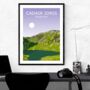 Cadair Idris Snowdonia Landscape Art Print, thumbnail 1 of 3