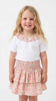 Edoth Pink Collar Floral Top, 8 of 9