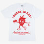 Ready To Eat Strawberry Men’s Graphic T Shirt, thumbnail 3 of 3