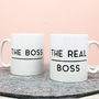 The Boss / Real Boss Mug Set, thumbnail 1 of 6