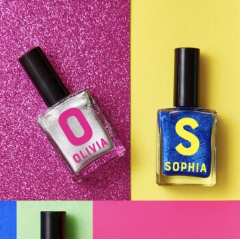 Personalised Colour Pop Nail Varnish, 3 of 3