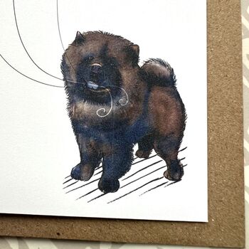 Chow Chow Happy Valentine's Card, 6 of 6