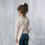 Kids Apron | Toddler Rainbow Crossback Pinafore, thumbnail 8 of 12