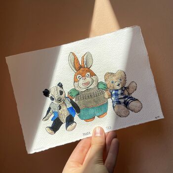 Personalised Children's Toy Illustration, 7 of 9