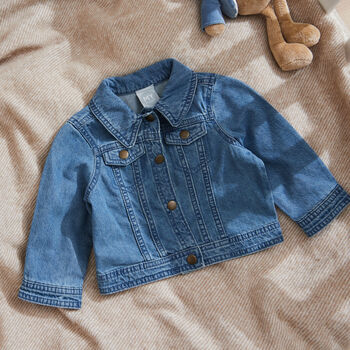 Personalised Peter Rabbit Children's Denim Jacket, 3 of 4