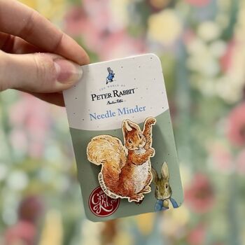 Beatrix Potter Squirrel Nutkin Needle Minder, 2 of 3