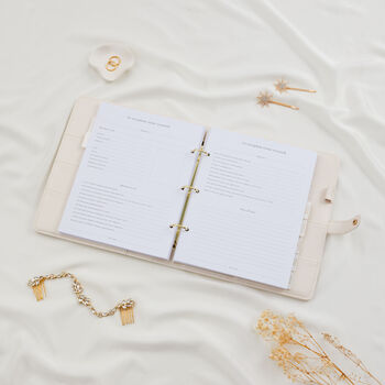 Wedding Planner Binder Blanc, 11 of 12