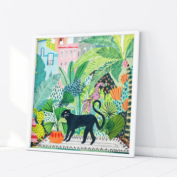 Jungle Panther Art Print, 4 of 6