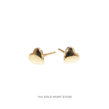 14ct Gold And Diamond Single Stud Earrings, 9 of 11