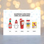 'Seasoning's Greetings' Personalised Family Christmas Cards, thumbnail 3 of 6